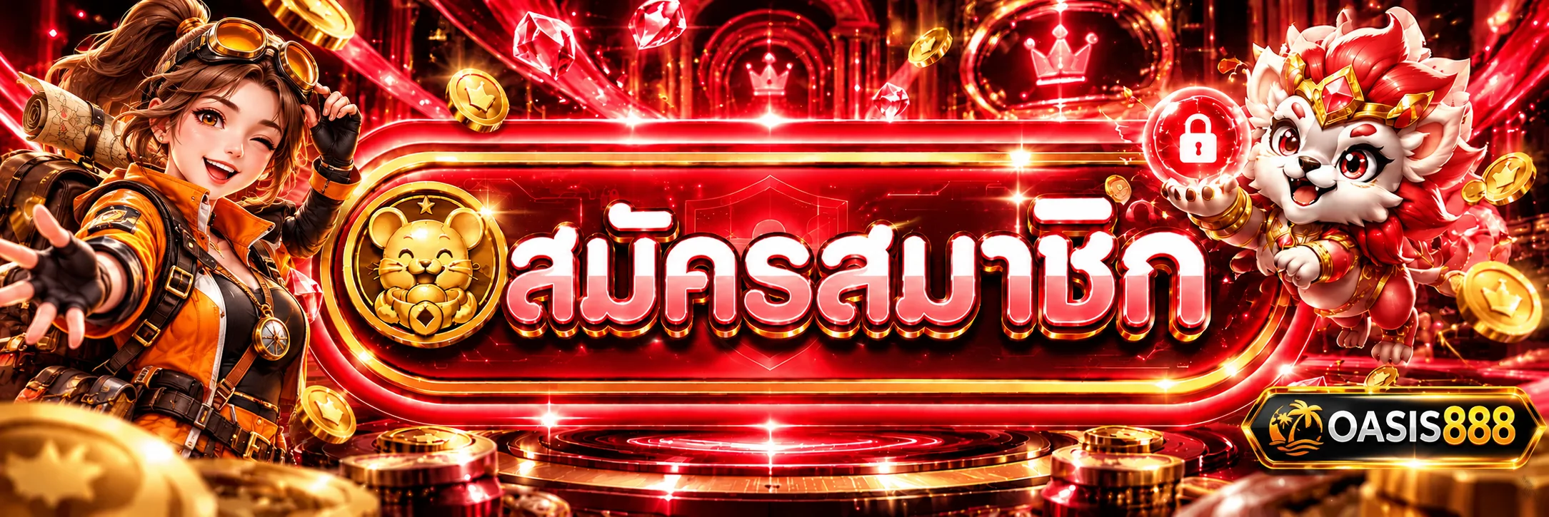เข้าสู่ระบบ OASIS888 ผ่านโดเมนทางการ